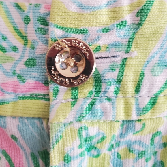 Lilly Pulitzer Walsh Shorts Style 19279 Size 0 - Picture 2 of 7
